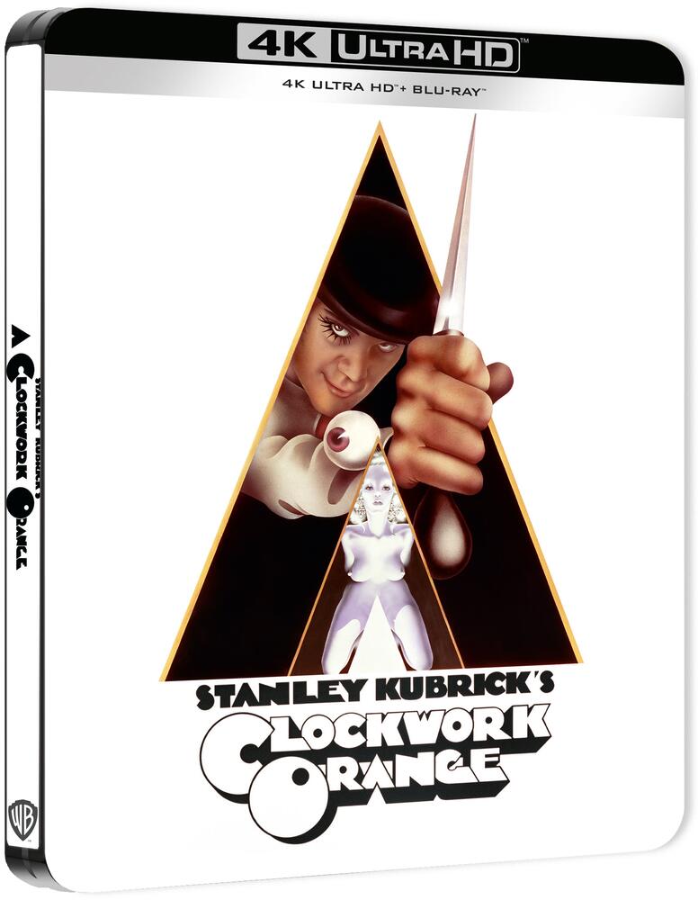 A Clockwork Orange Limited Edition Steelbook 4K Ultra HD + Blu-Ray