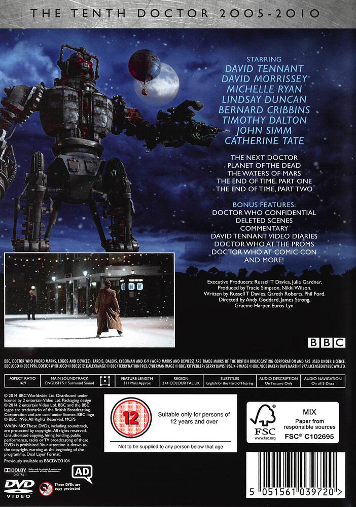 Doctor Who - The Complete Specials Box Set