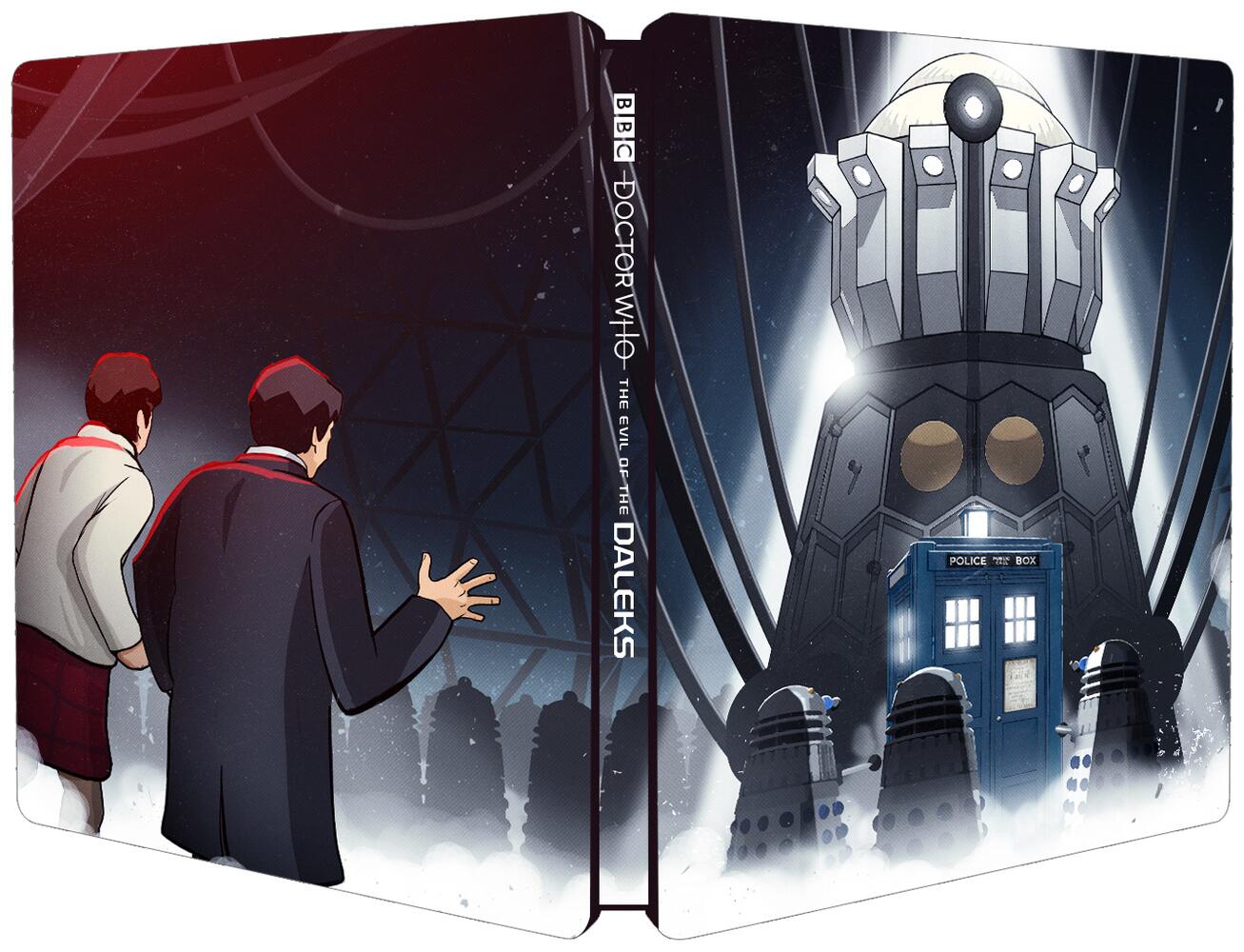 Doctor Who - Evil of the Daleks Limited Edition Steelbook Blu-Ray