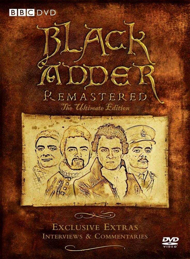 Black Adder Series 1 to 3 Complete Collection DVD