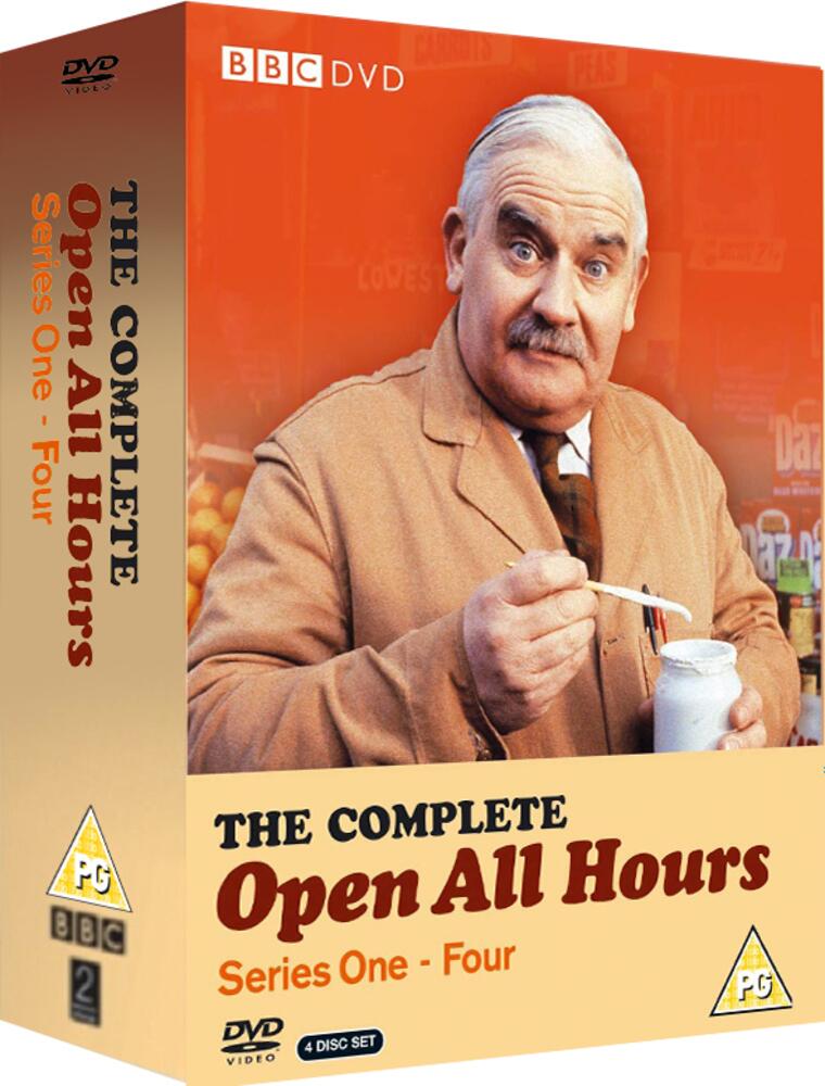Open All Hours Series 1 to 4 Complete Collection DVD