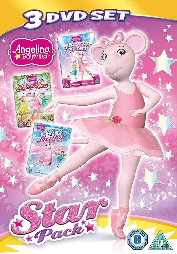 Angelina Ballerina - Star Pack DVD