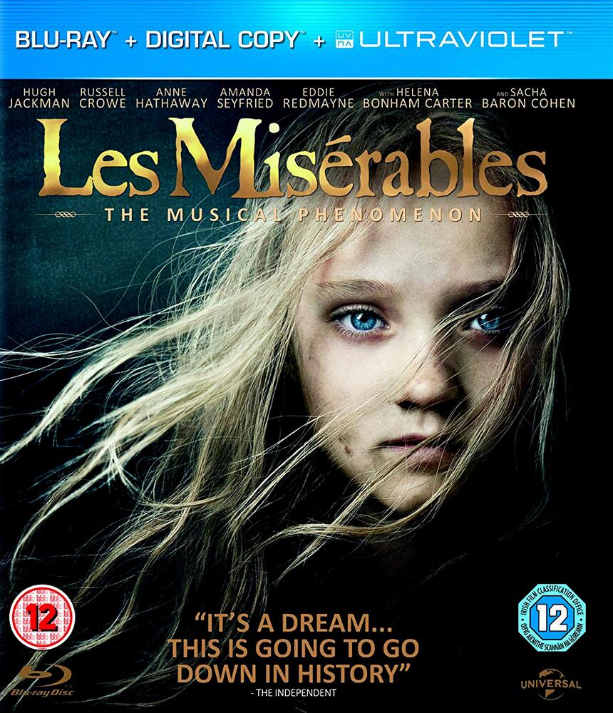 Les Miserables Blu-Ray