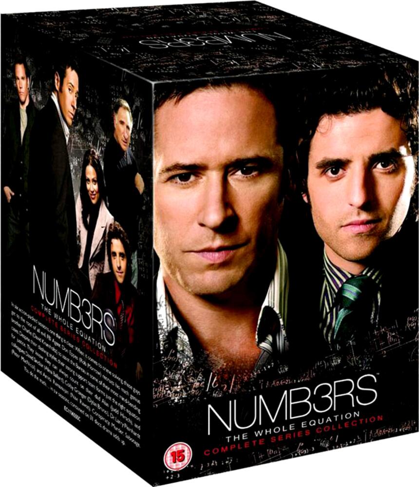 Numb3rs Seasons 1 to 6 Complete Collection DVD