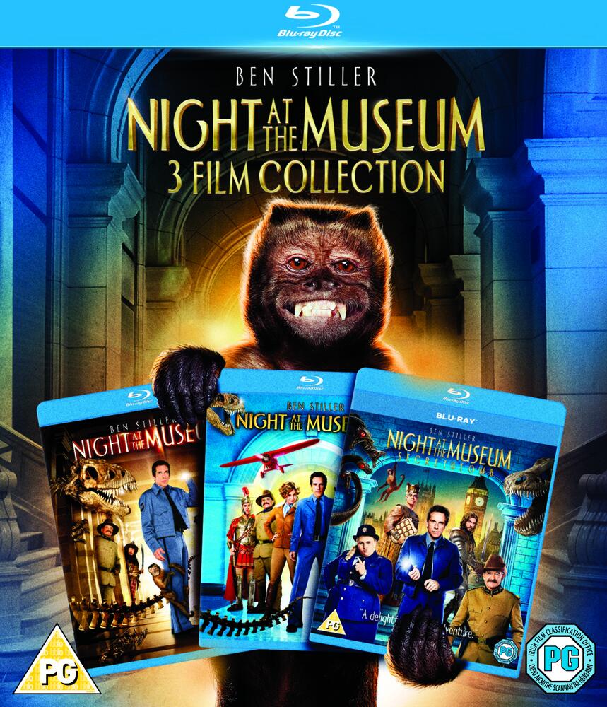 Night At The Museum / Night At The Museum 2 / Night At The Museum 3 - Secret Of The Tomb Blu-Ray