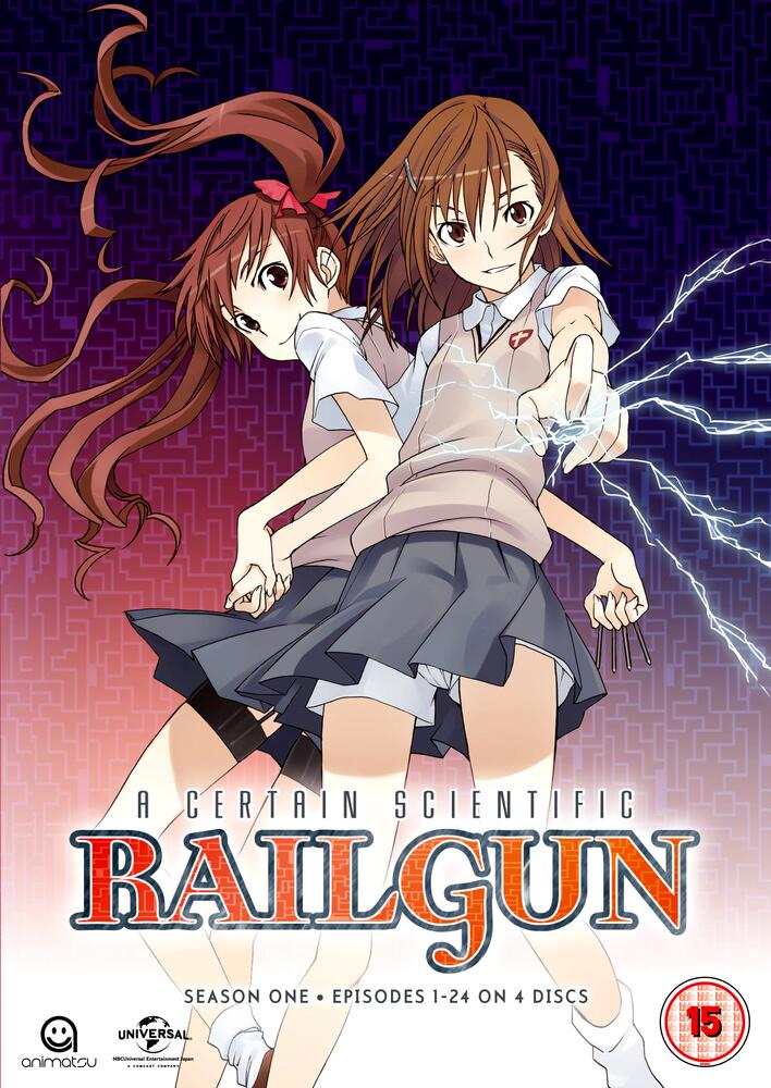 A Certain Scientific Railgun Season 1 - Episodes 1-24 DVD