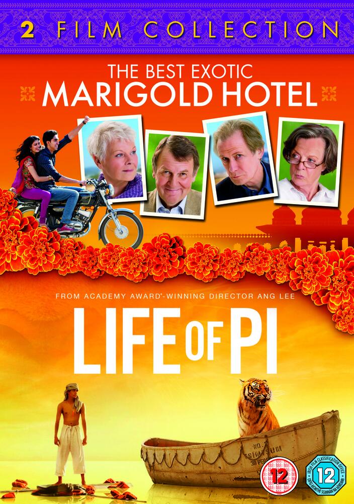 The Best Exotic Marigold Hotel / Life Of Pi DVD