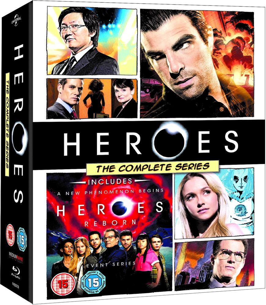 Heroes - The Complete Series / Heroes Reborn Blu-Ray