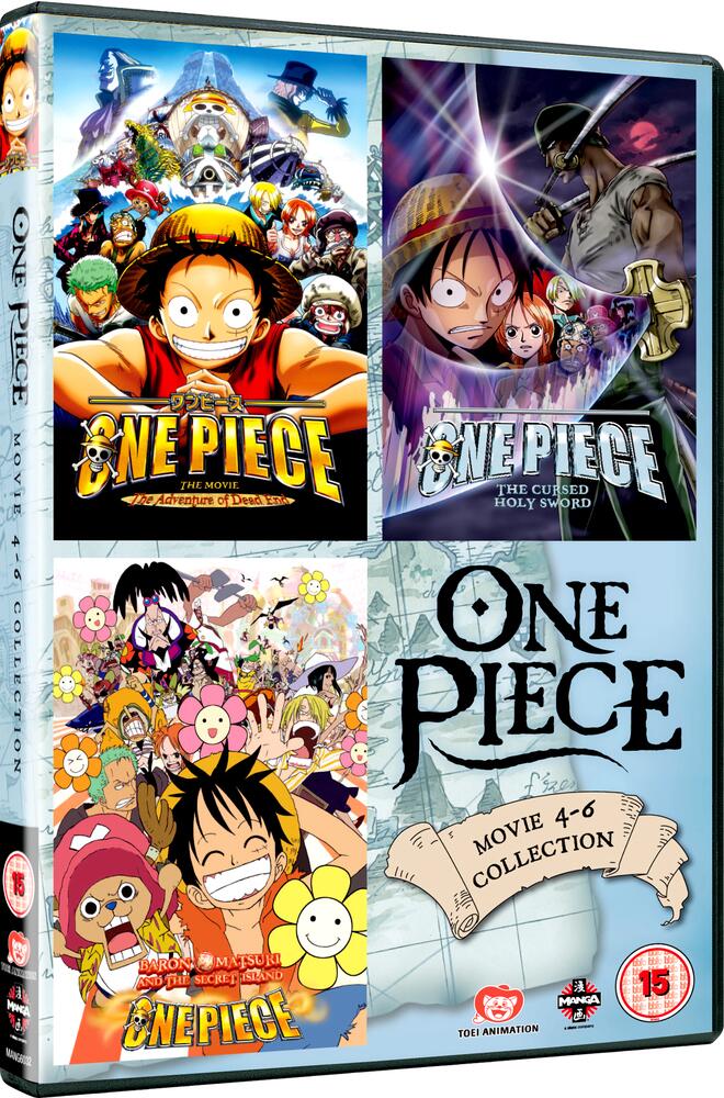 One Piece Movie Collection 2 - Films 4 to 6 DVD