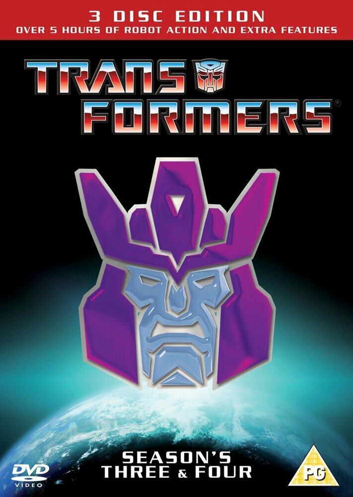 Transformers Seasons 3 to 4 DVD