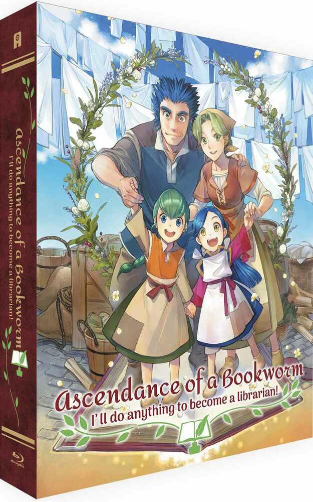 Ascendance Of Bookworm Parts 1 to 2 Collectors Limited Edition Blu-Ray