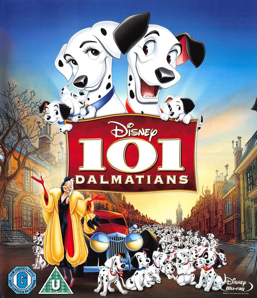101 Dalmatians Blu-Ray