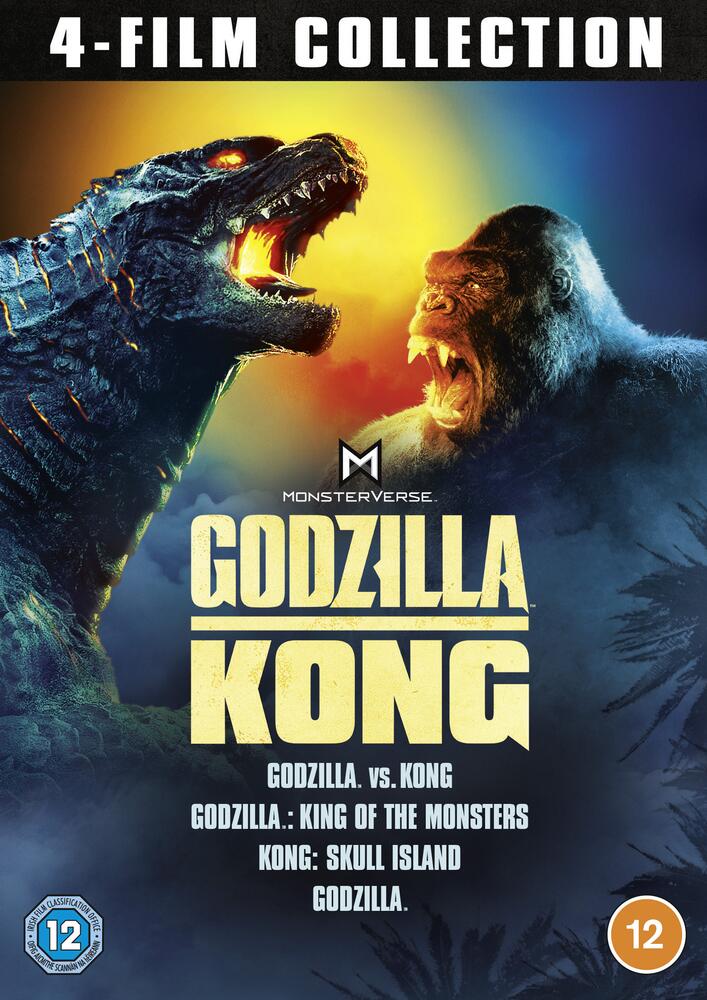 Godzilla &amp; Kong Movie Collection DVD