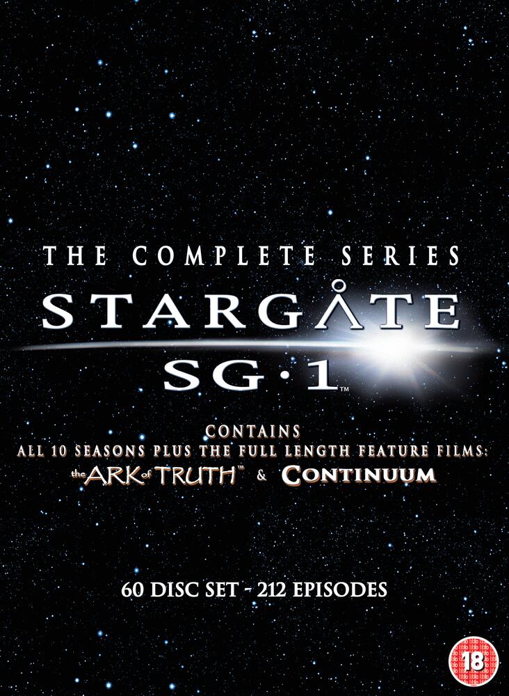 Stargate SG-1 Seasons 1 to 10 & The Ark Of Truth / Continuum