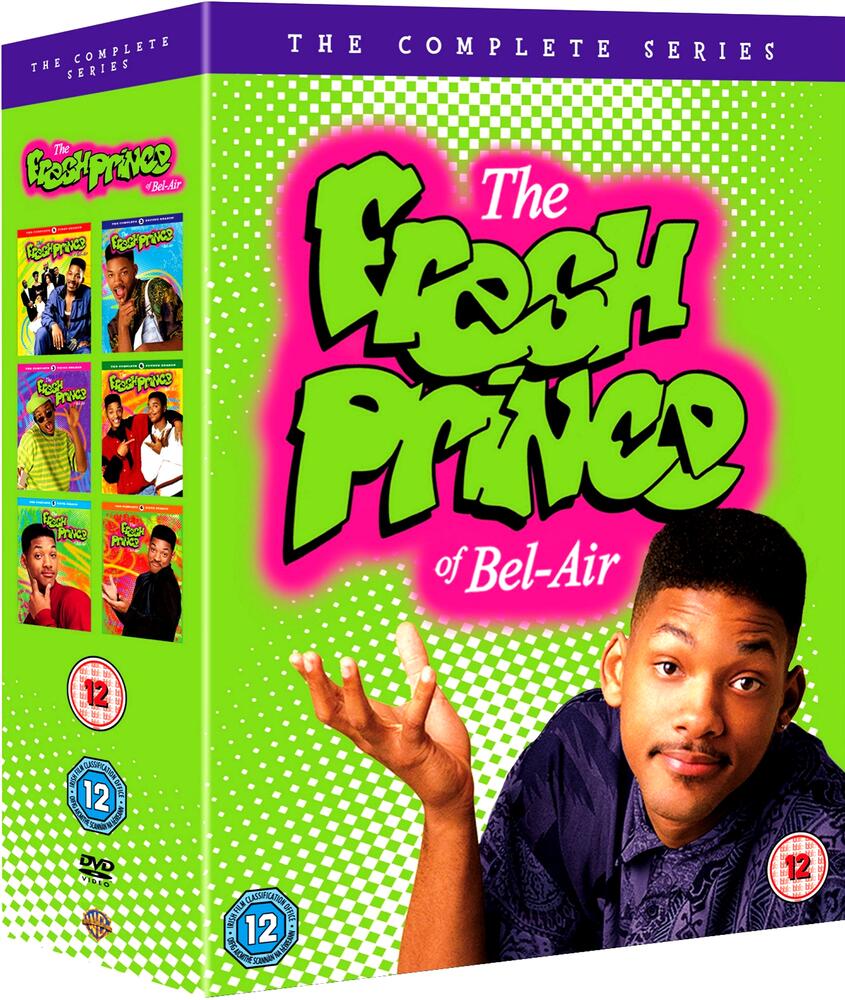 The Fresh Prince Of Bel Air Seasons 1 to 6 Complete Collection DVD