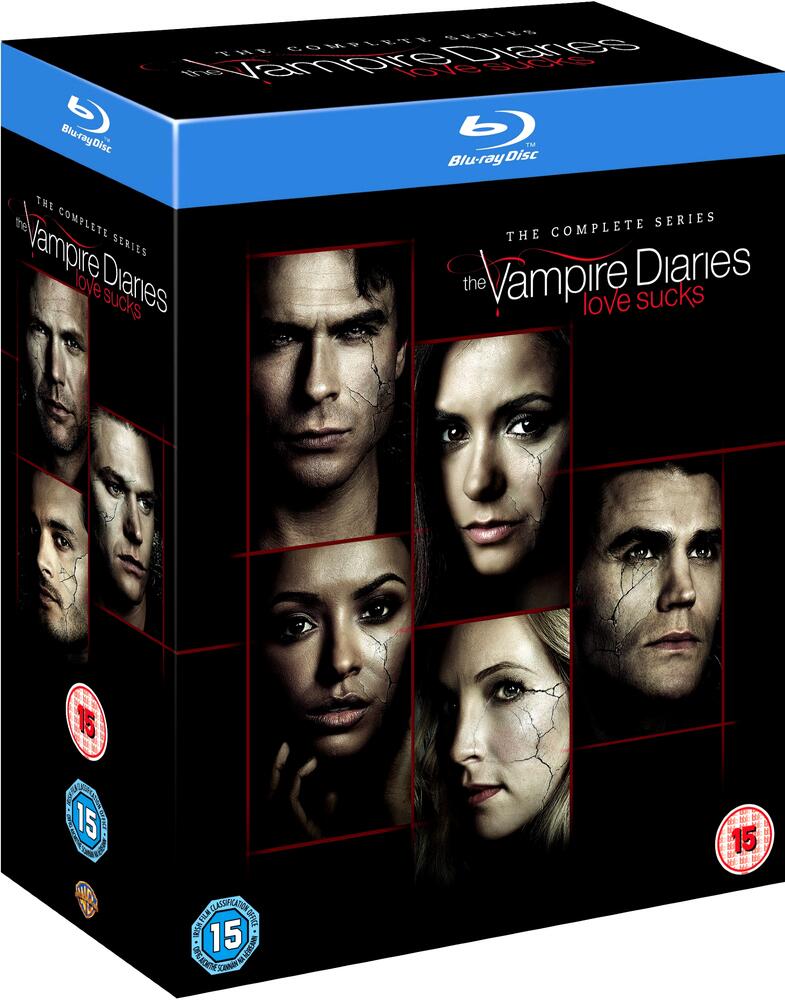 The Vampire Diaries Seasons 1 to 8 Blu-Ray