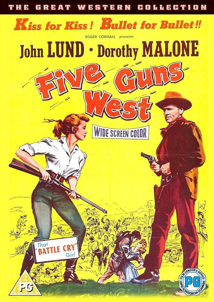 Five Guns West DVD