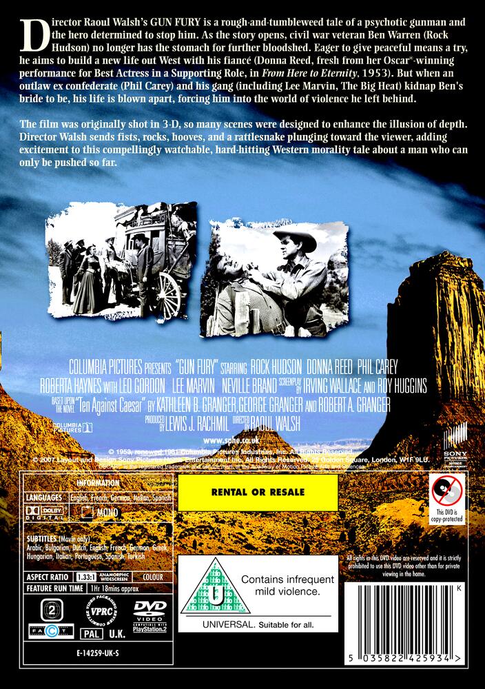 Gun Fury DVD