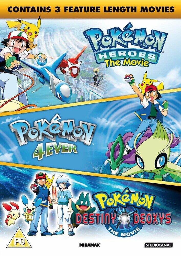 Pokemon - The Movie Collection (3 Films) DVD