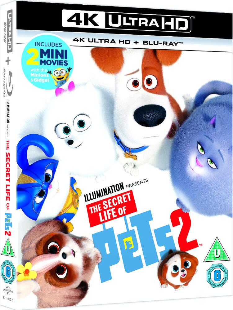 The Secret Life of Pets 2 4K Ultra HD + Blu-Ray