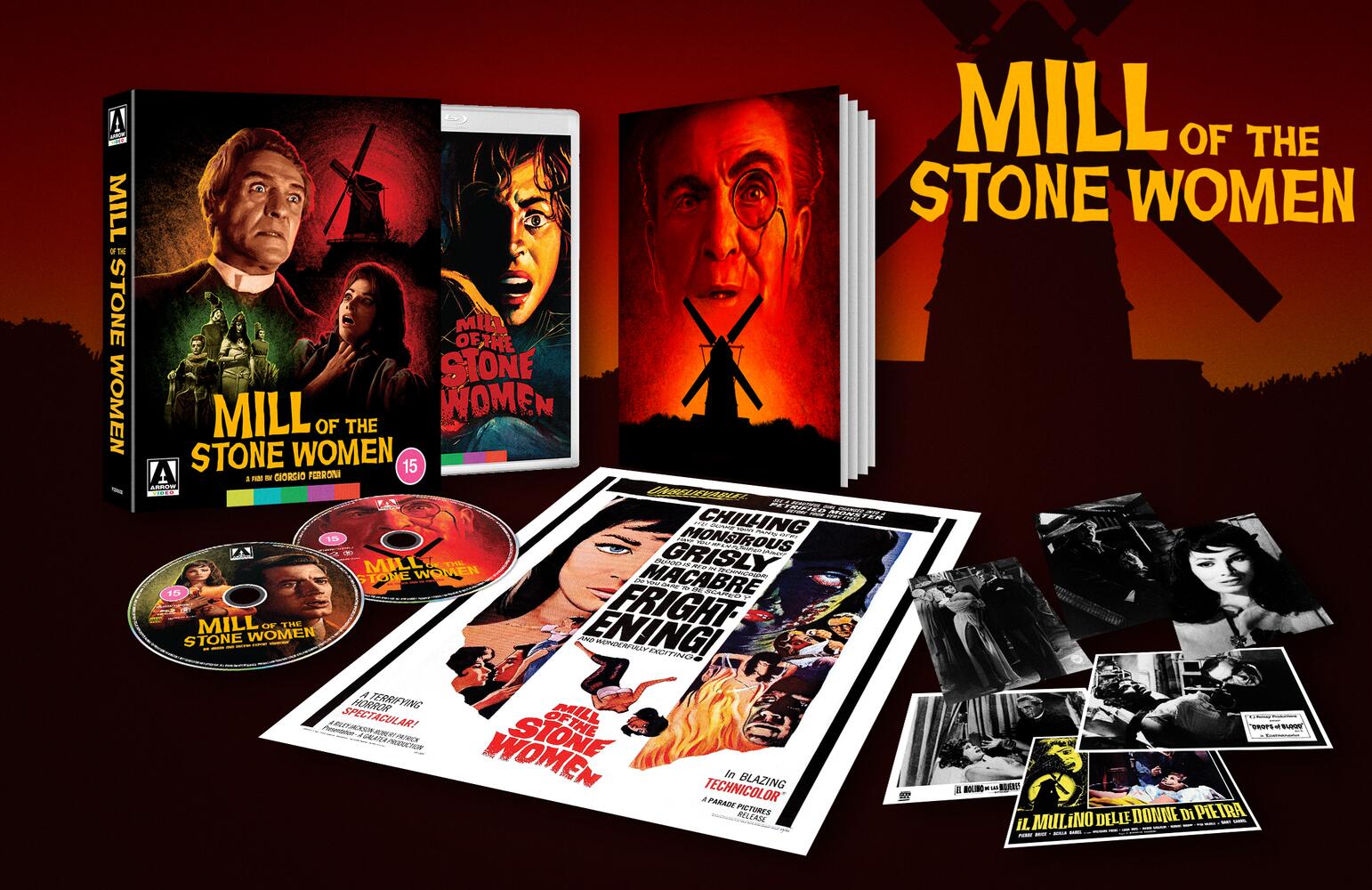 Mill of the Stone Women Limited Edition (With Booklet, Postcards + Poster) Blu-Ray