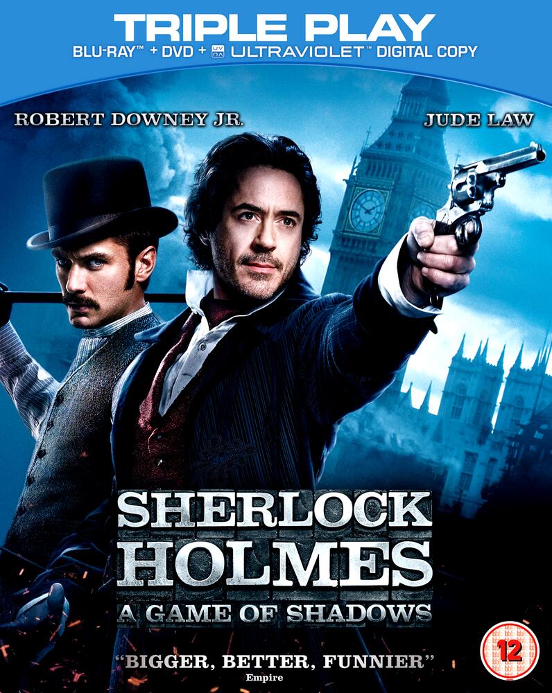 Sherlock Holmes - A Game Of Shadows Blu-Ray