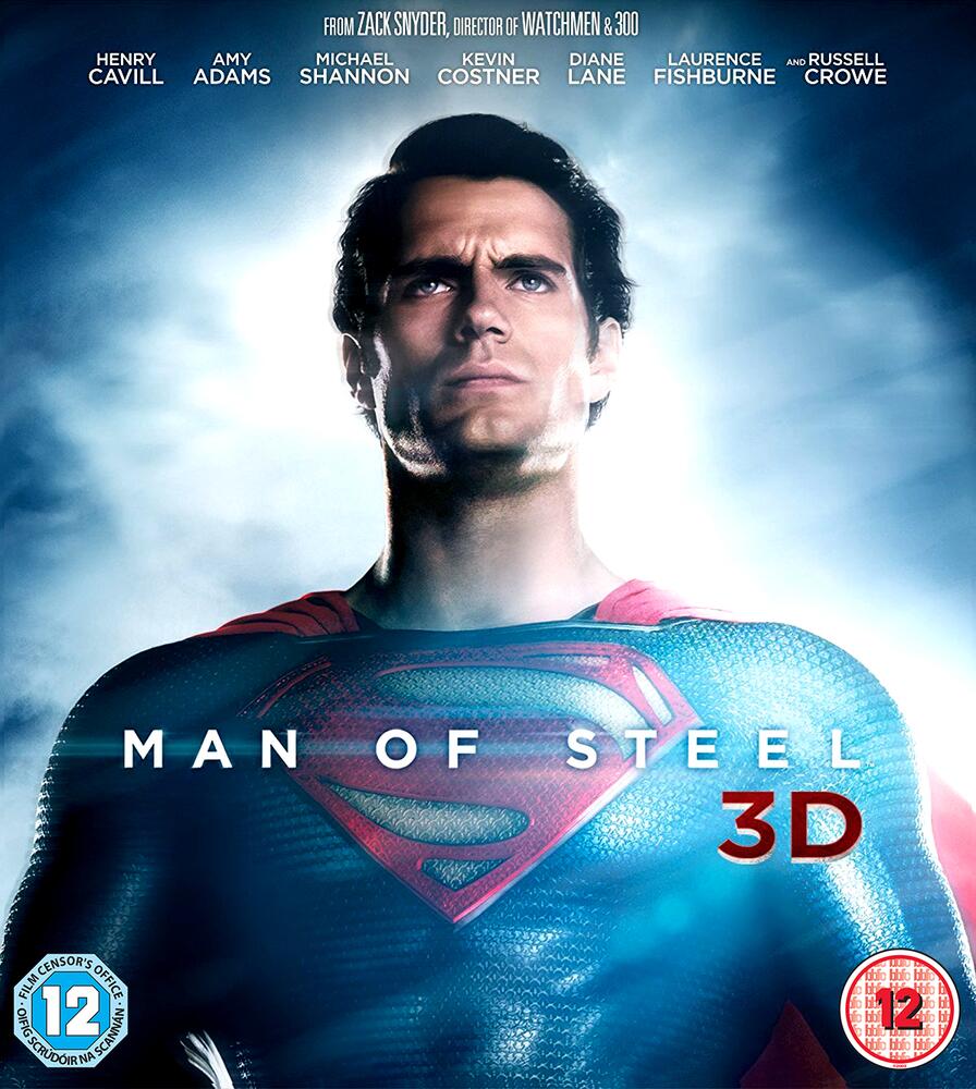 Man Of Steel 3D+2D Blu-Ray