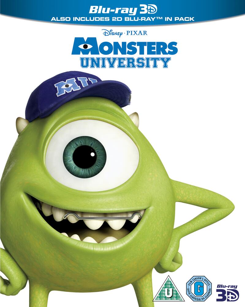 Monsters University 3D+2D Blu-Ray