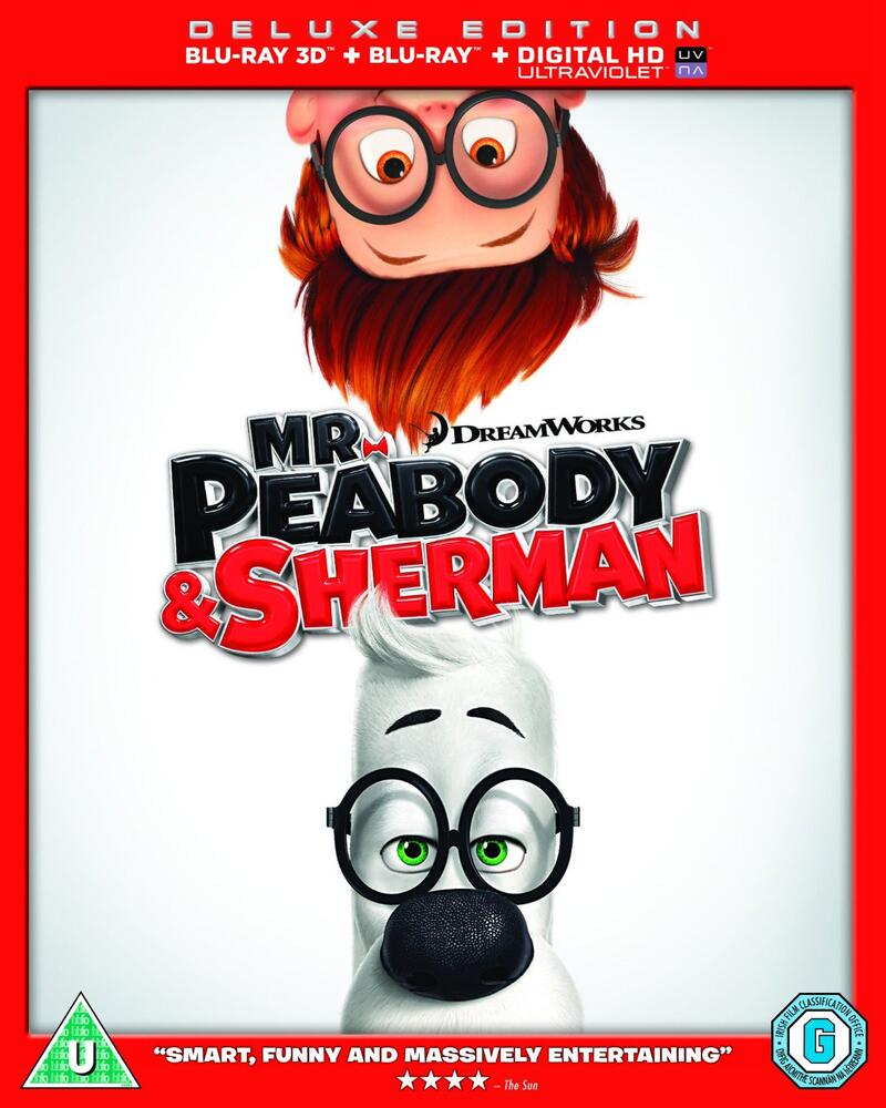 Mr Peabody &amp; Sherman 3D+2D Blu-Ray