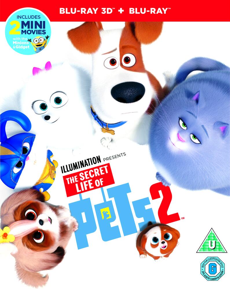 The Secret Life of Pets 2 3D Blu-Ray