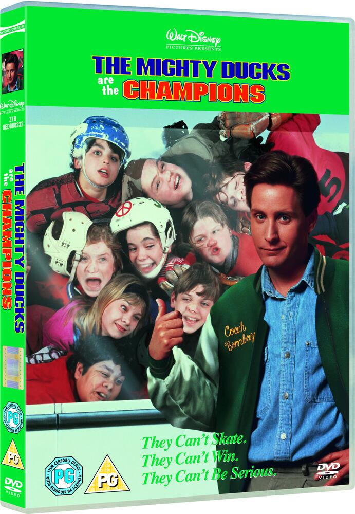The Mighty Ducks Are The Champions DVD