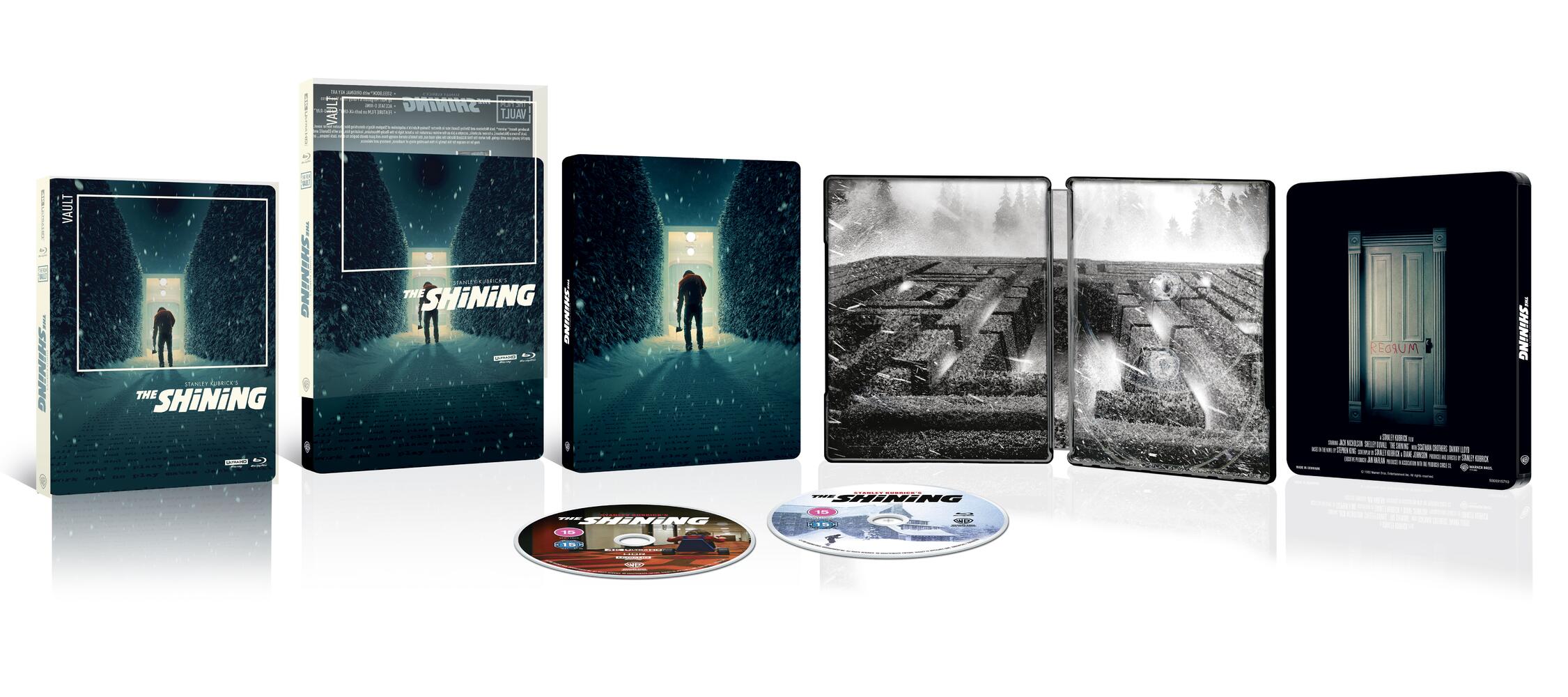 The Shining - The Film Vault Limited Edition Steelbook 4K Ultra HD + Blu-Ray