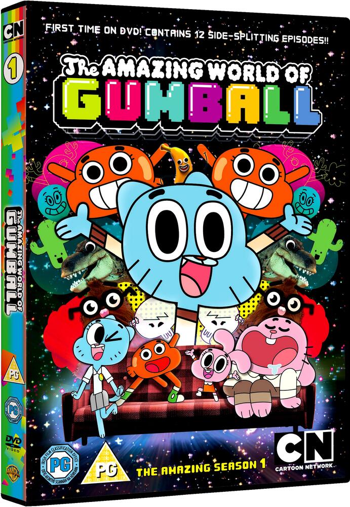 The Amazing Adventures Of Gumball Season 1 DVD
