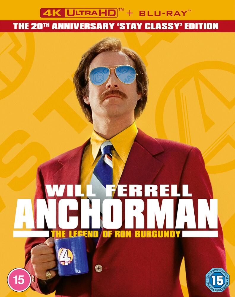 Anchorman - The Legend Of Ron Burgundy Limited Collectors Edition 4K Ultra HD + Blu-Ray