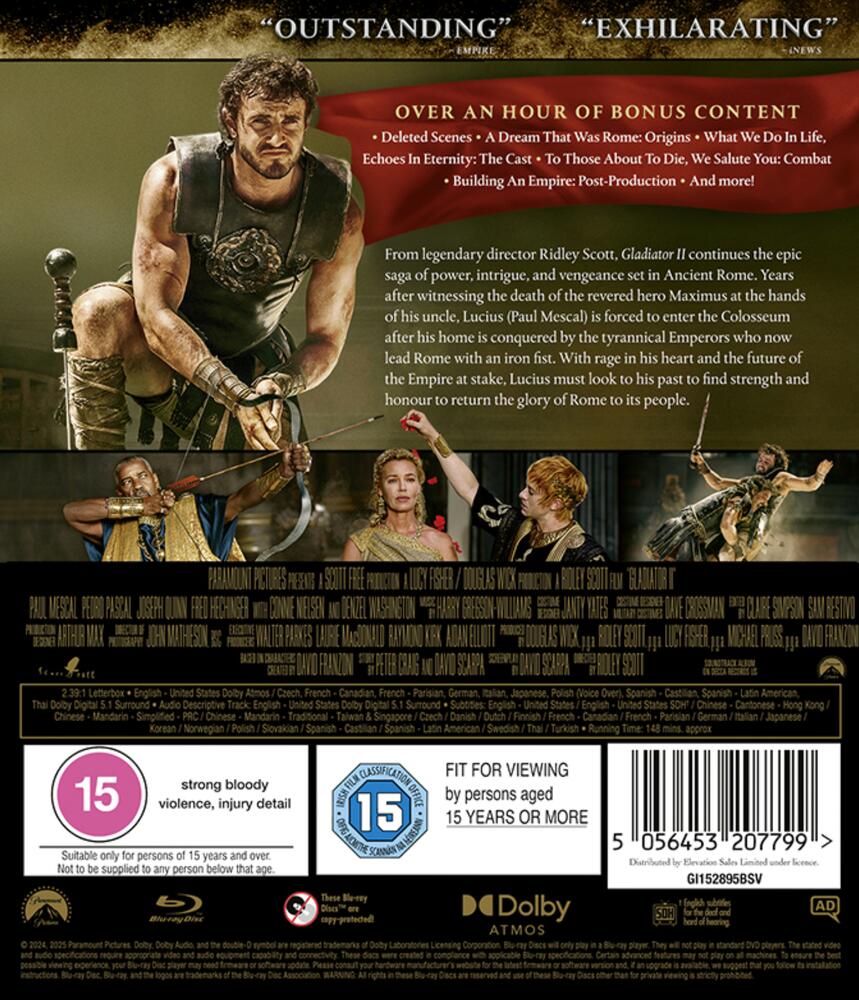 Gladiator II Blu-Ray