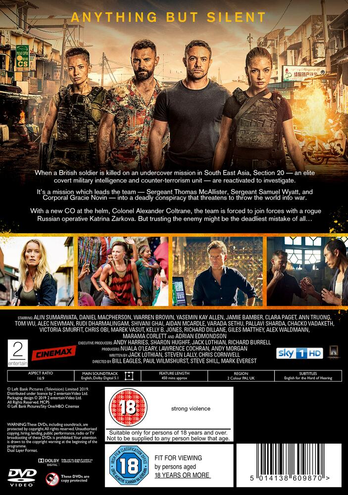 Strike Back Silent War DVD
