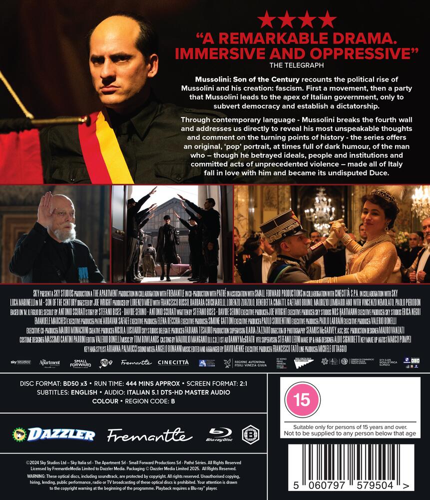 Mussolini - Son Of The Century Blu-Ray