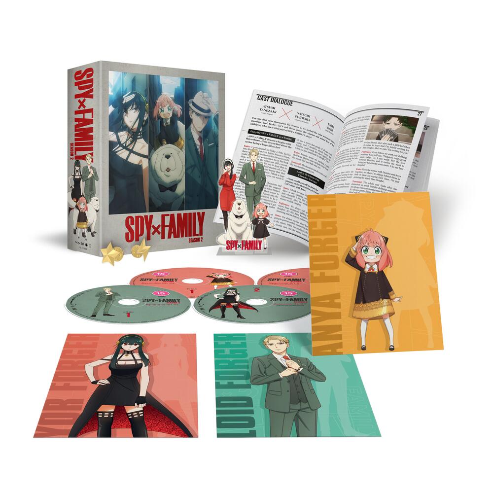Spy x Family Season 2 Limited Edition Blu-Ray + DVD