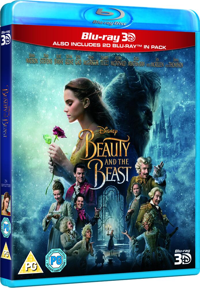 Beauty And The Beast 3D+2D (Live Action) Blu-Ray
