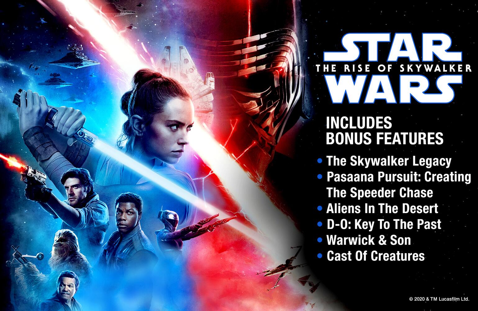 Star Wars - The Skywalker Saga Complete Collection Blu-Ray