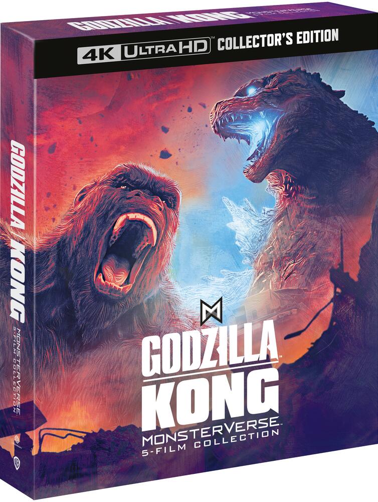 Godzilla X Kong Monsterverse Collectors Edition (5 Films) 4K Ultra HD