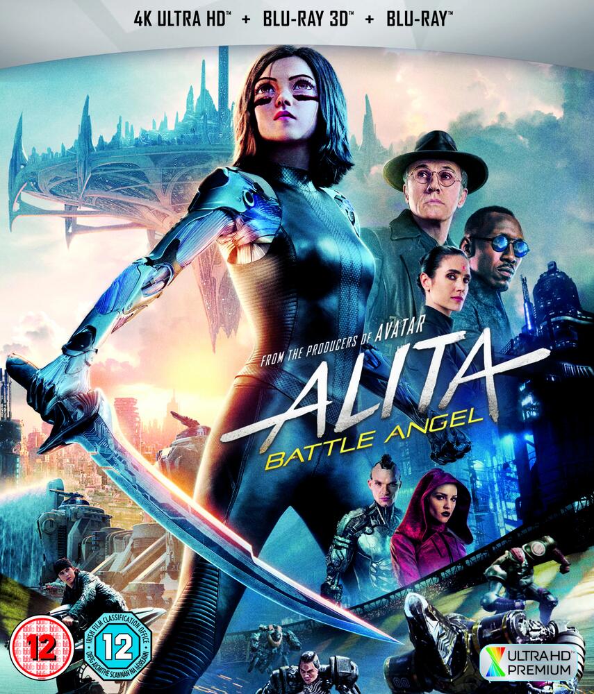 Alita - Battle Angel 4K Ultra HD + 2D + 3D Blu-Ray