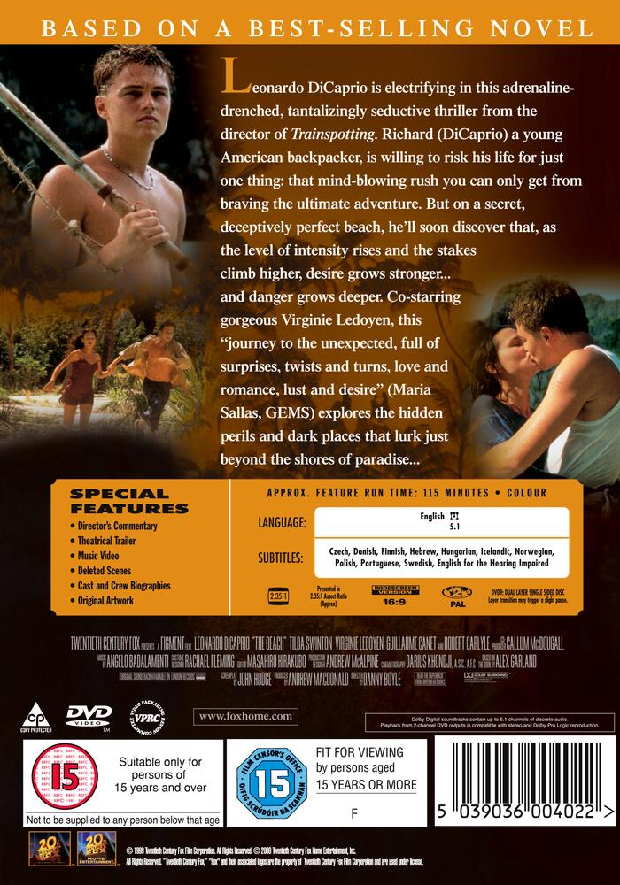 The Beach DVD