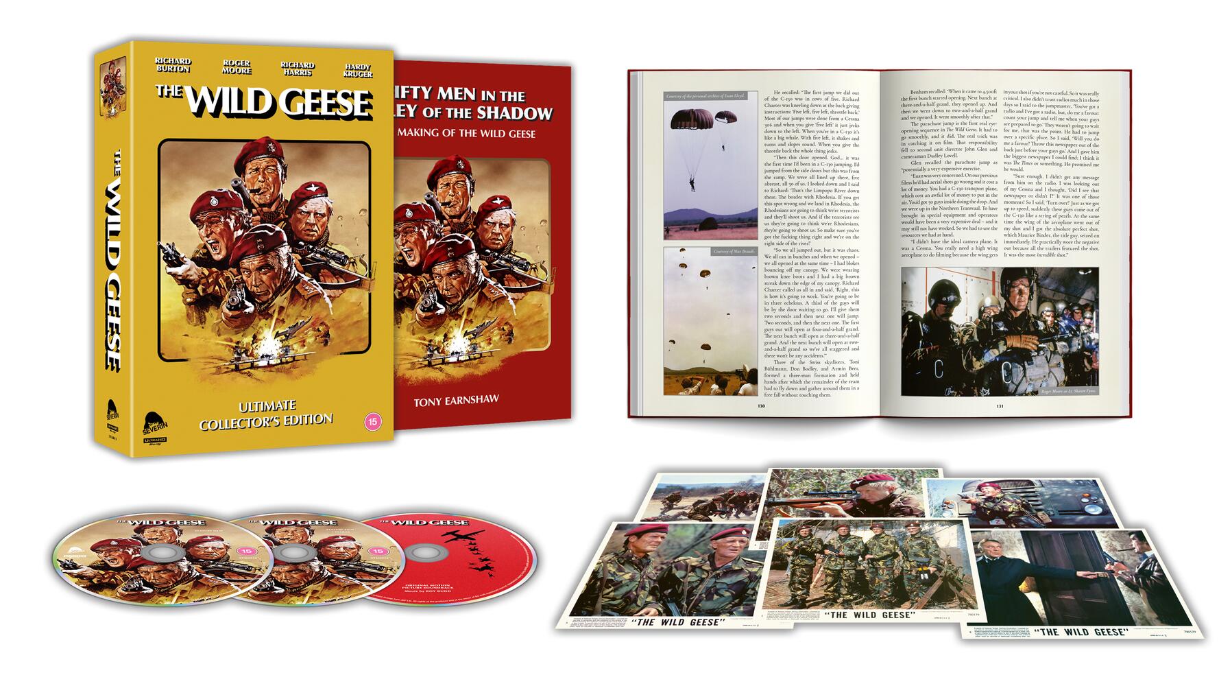 The Wild Geese Collectors Edition 4K Ultra HD + Blu-Ray + CD