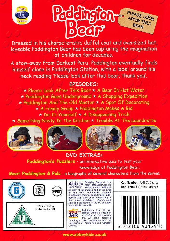 Paddington Bear - Please Look After This Bear