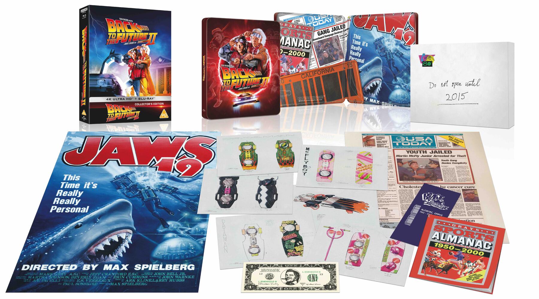 Back To The Future - Part 2 Limited Edition Steelbook 4K Ultra HD + Blu-Ray