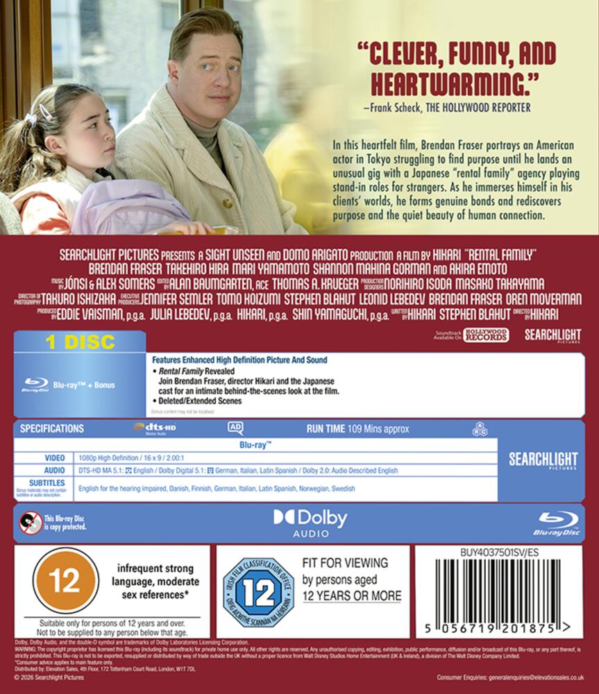 Rental Family Blu-Ray