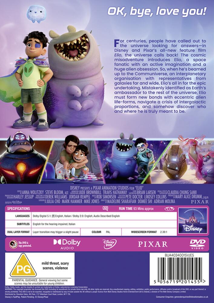 Elio DVD