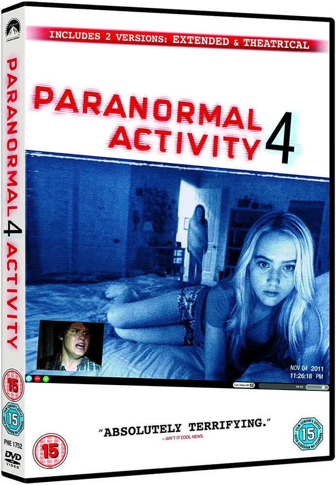 Paranormal Activity 4 DVD