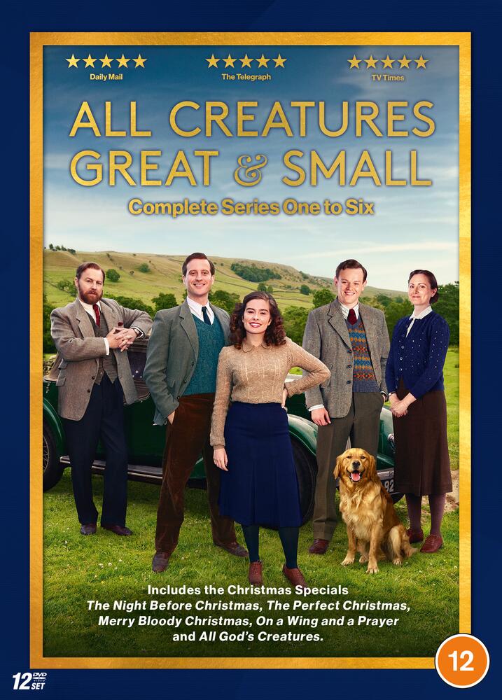 All Creatures Great & Small Series 1 to 6 (2020-2025) DVD